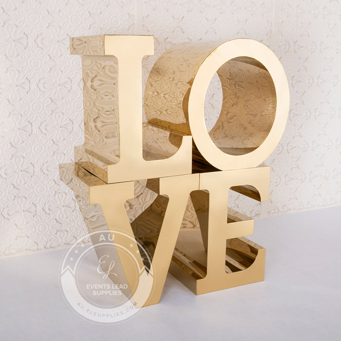 Letter LOVE Table